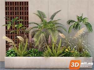 Mini Garden Skp Files 